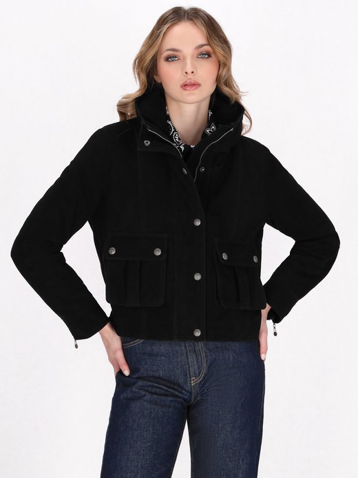 Damen Wildlederjacke