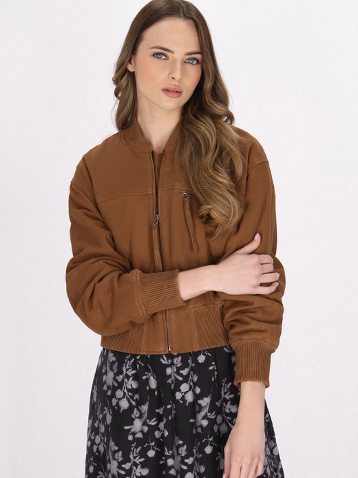 Damen Wildlederjacke