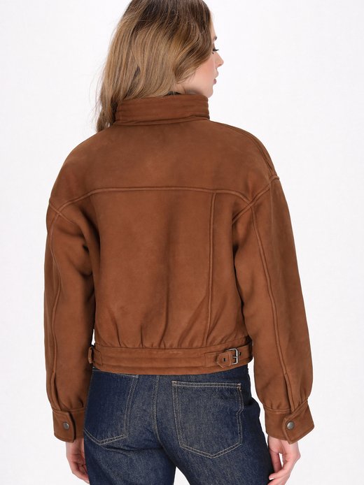 Damen Wildlederjacke