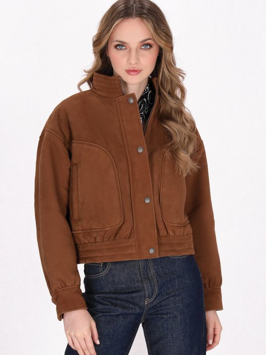 Damen Wildlederjacke