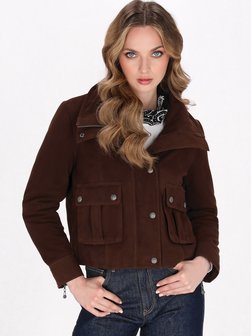 Damen Wildlederjacke