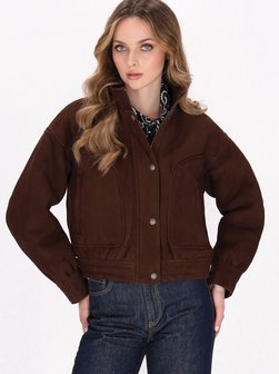 Damen Wildlederjacke