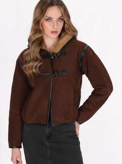 Damen Wildlederjacke