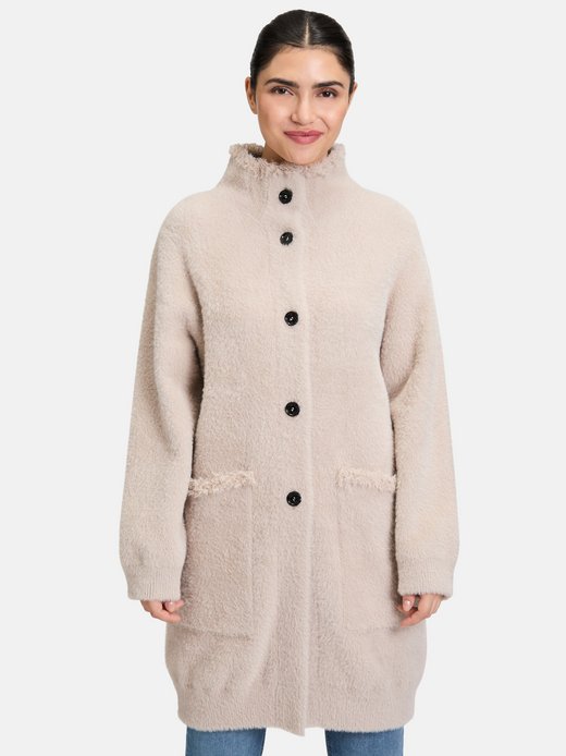 Damen Winter-Strickjacke