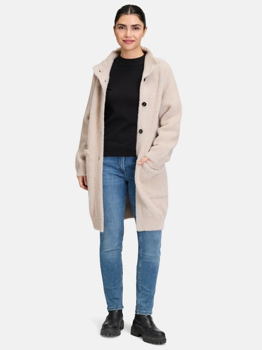 Damen Winter-Strickjacke