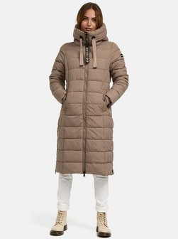 Artikelbild Damen Winterjacke  -  Mondmaedchen von Navahoo in taupe uni