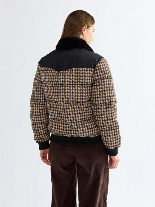 Damen Winterjacke - Western Puffer