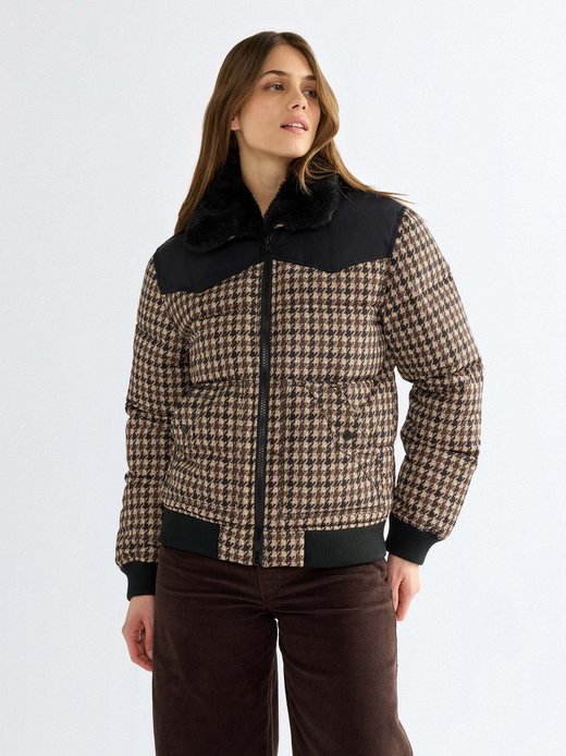 Damen Winterjacke - Western Puffer