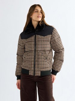 Damen Winterjacke - Western Puffer