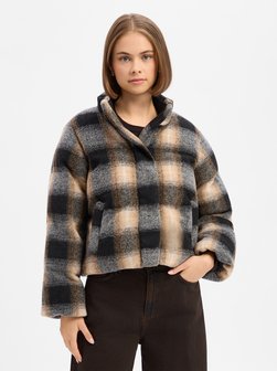 Damen Winterjacke mit Wollanteil