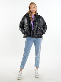 Artikelbild Damen Winterjacke von MyMo in schwarz uni
