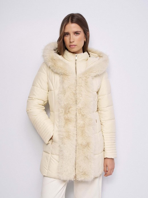 Damen Wintermantel - Long Puffer