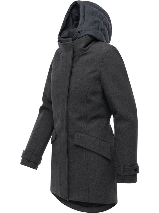 Damen Wintermantel - Petuja Felt YOUMODO