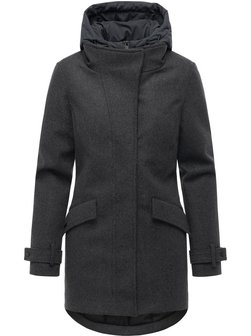 Damen Wintermantel - Petuja Felt YOUMODO