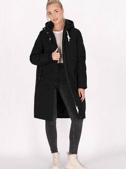 Artikelbild Damen Winterparka von Schmuddelwedda in schwarz uni