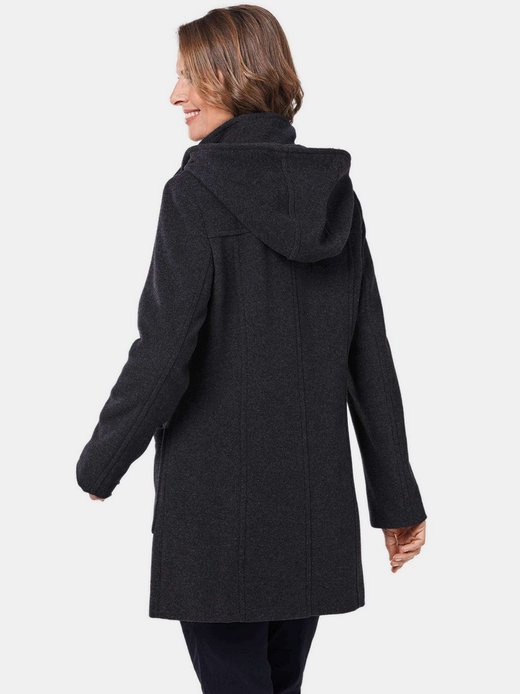 Damen Woll-Dufflecoat