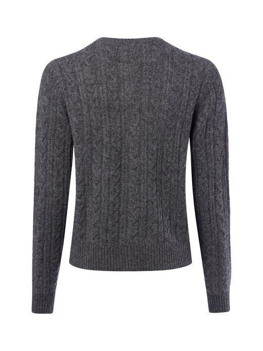 Damen Woll-Strickjacke