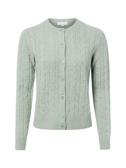 Damen Woll-Strickjacke