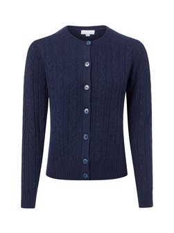 Damen Woll-Strickjacke