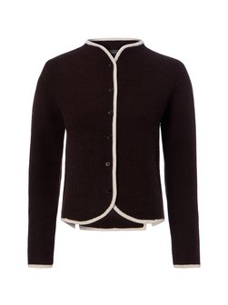 Damen Woll-Strickjacke
