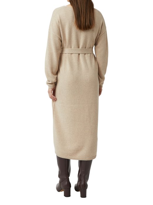 Damen Woll-Strickkleid