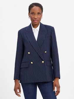 Artikelbild Damen Wollblazer von Gant in marine gestreift