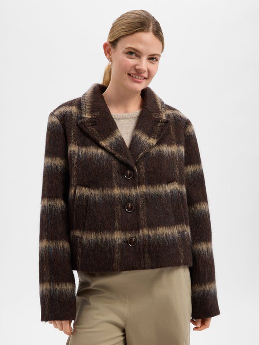 Damen Wolljacke mit Alpaka-Anteil - Nakaro