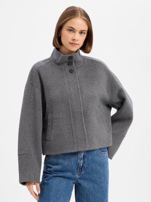 Damen Wolljacke mit Cashmere-Anteil - Varielle