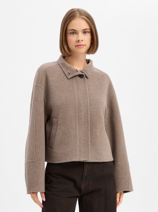 Damen Wolljacke mit Cashmere-Anteil - Varielle