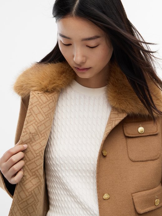 Damen Wolljacke
