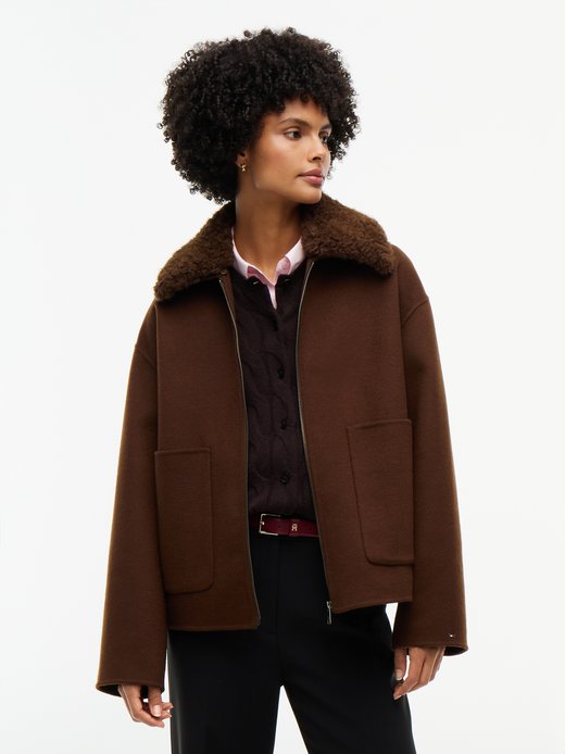 Damen Wolljacke
