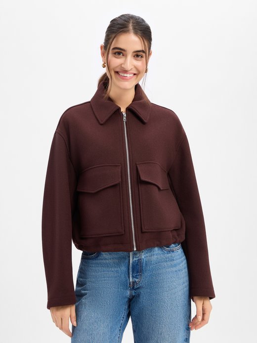 Damen Wolljacke