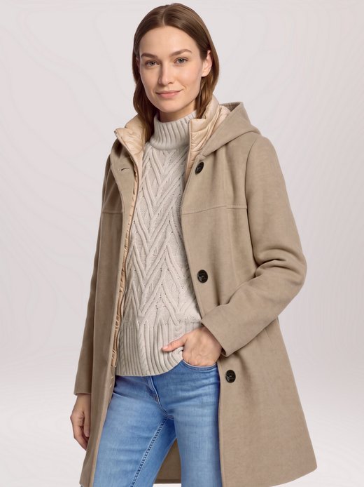 Damen Wolljacke