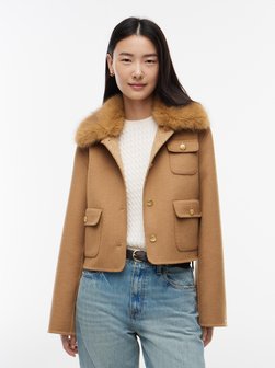 Damen Wolljacke