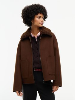 Damen Wolljacke