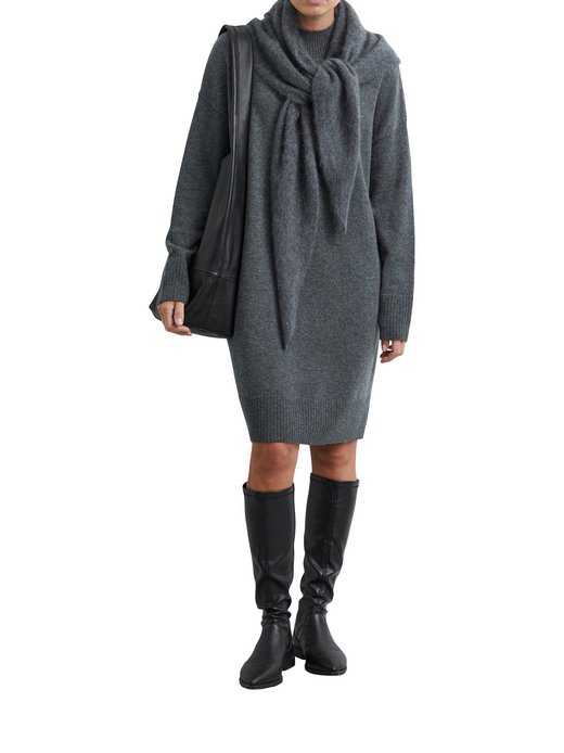 Damen Wollkleid
