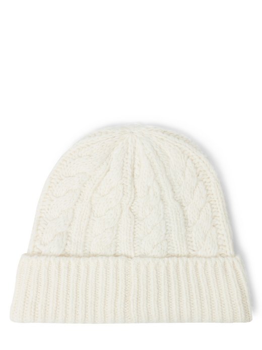 Damen Wollmütze mit Alpaka und Leinen