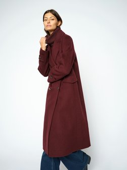Damen Wollmantel - MMAlva Loisa