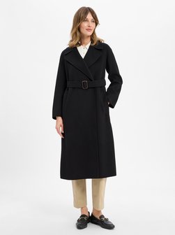 Artikelbild Damen Wollmantel - Manu von Weekend Max Mara in schwarz uni