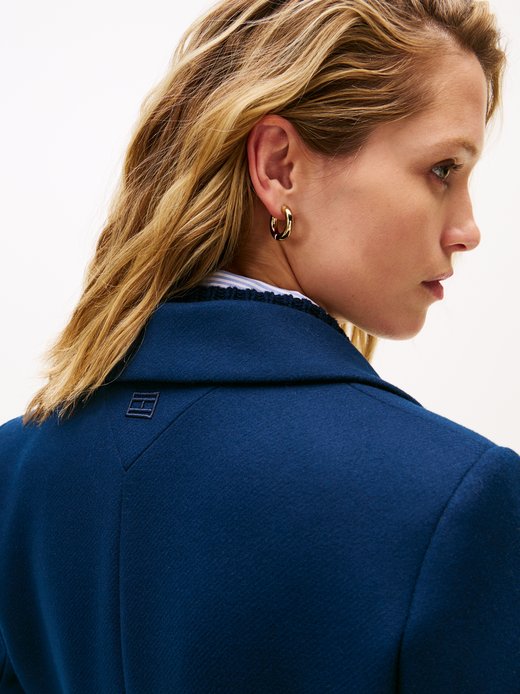 Damen Wollmantel mit Cashmere-Anteil