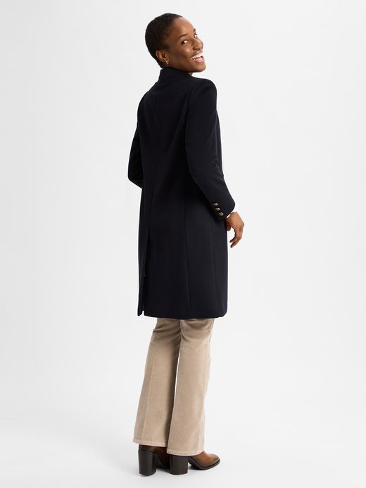 Damen Wollmantel mit Cashmere-Anteil