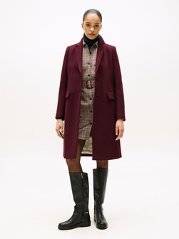 Damen Wollmantel mit Cashmere-Anteil