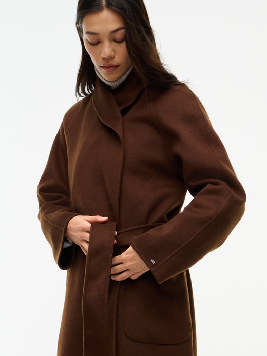 Damen Wollmantel