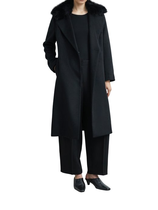 Damen Wollmantel