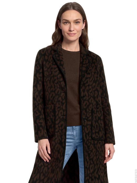 Damen Wollmantel