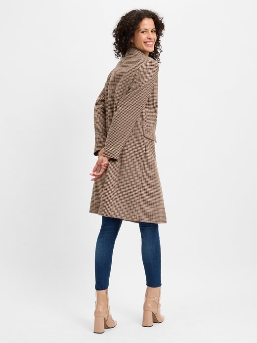 Damen Wollmantel