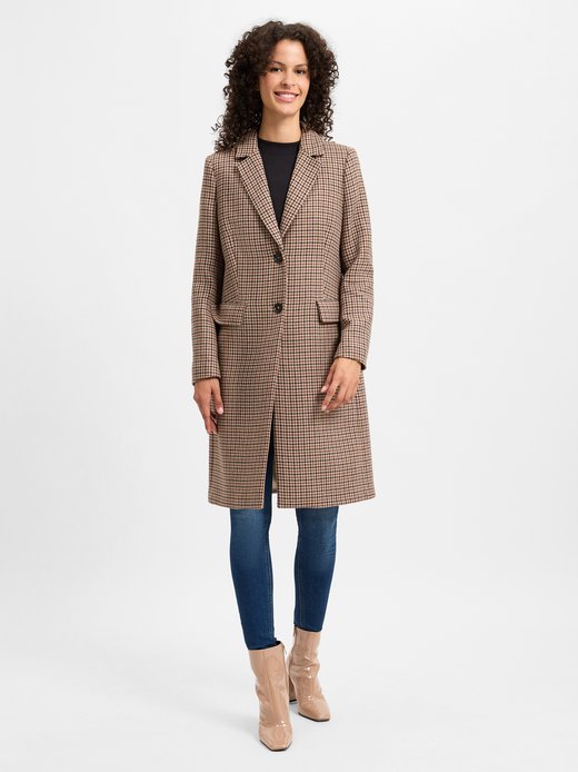 Damen Wollmantel