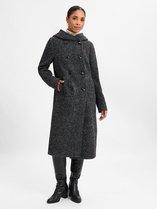 Damen Wollmantel