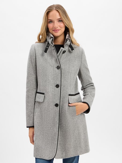 Damen Wollmantel