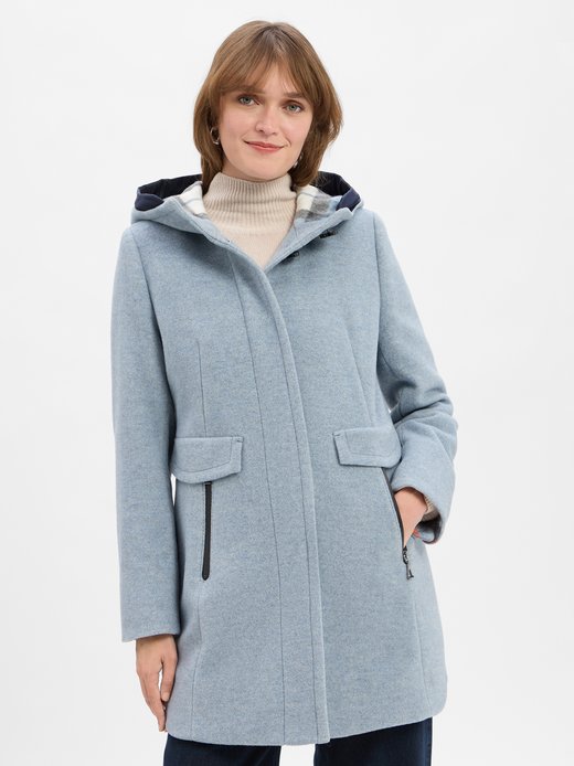 Damen Wollmantel